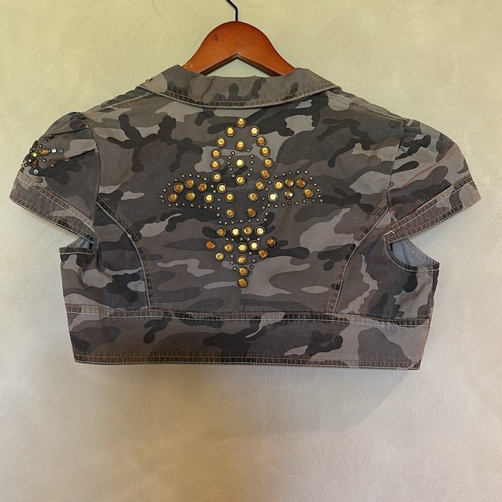 Camo studded jacket - Picture 3 of 5